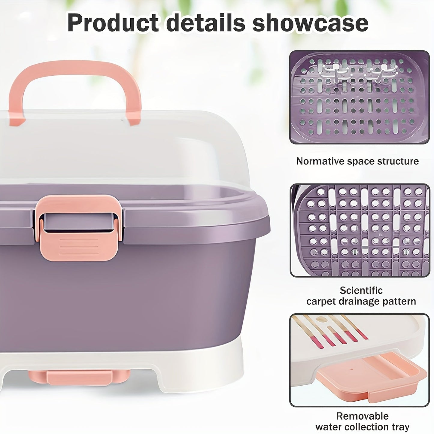 Spacious drying rack with large capacity and durable design for efficient laundry.