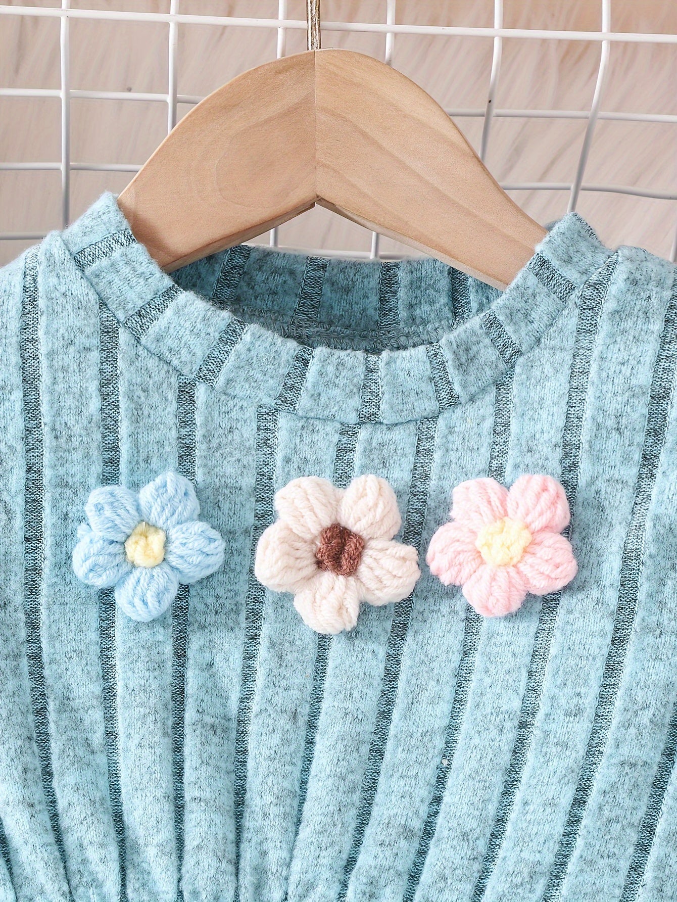Adorable Rib - Knit Outfit for Girls Stylish Two - Piece Set - BabyHaven