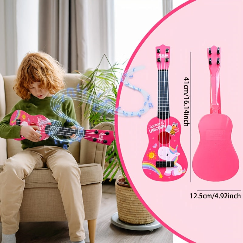 Mini Guitar in Different Colors for Kids' Music Fun
