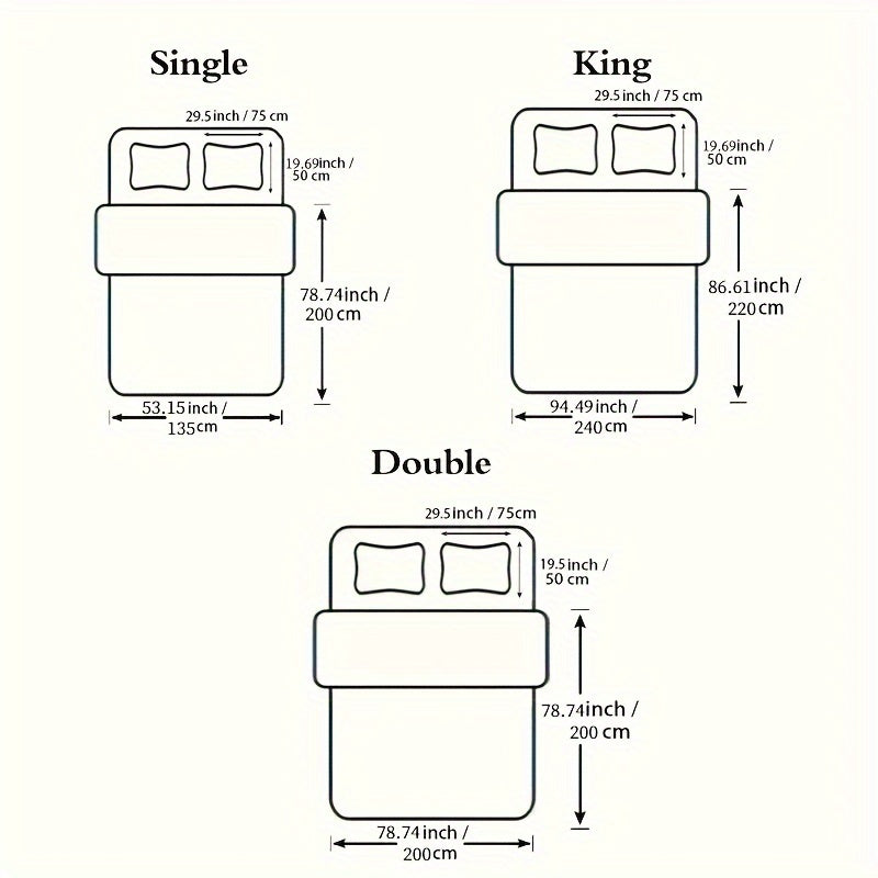 3pcs bedding set