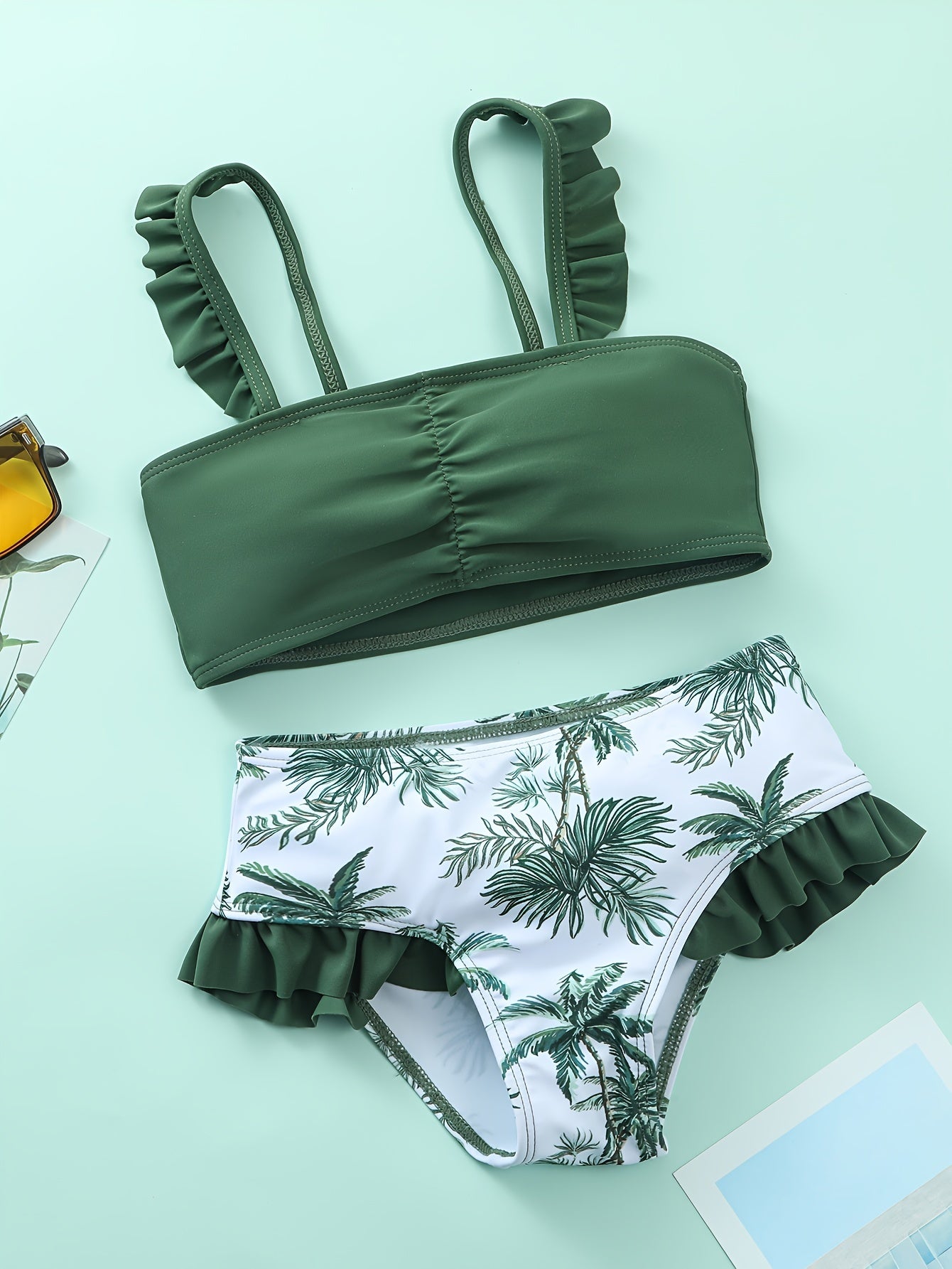 Trendy Bikini Set For Girls Perfect For Beach Adventures - BabyHaven