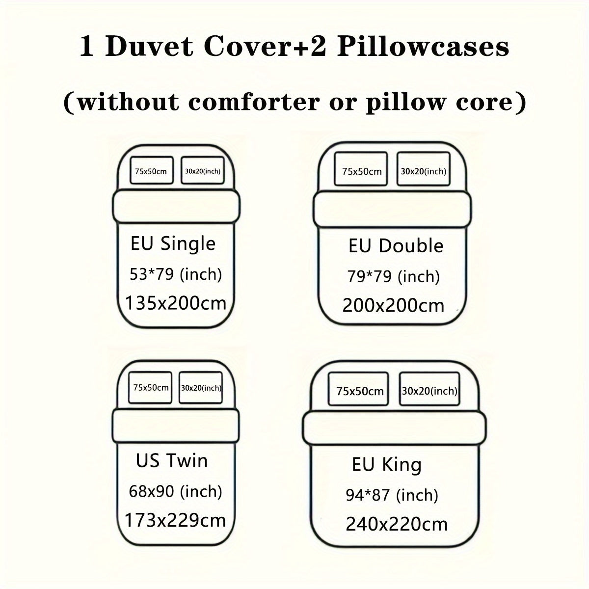 3pcs duvet cover set with cute lion, elephant and zebra