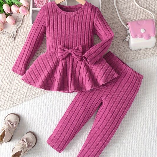 Adorable Girls' Pink Outfit Set Perfect For Any Occasion - BabyHaven