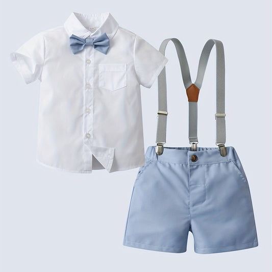 Fun Summer Series: 2-Piece Set For Boys With Shorts
