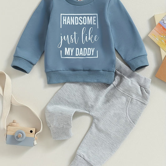 Handsome Like Daddy Baby Boy Outdoor Set for Fun Style - BabyHaven