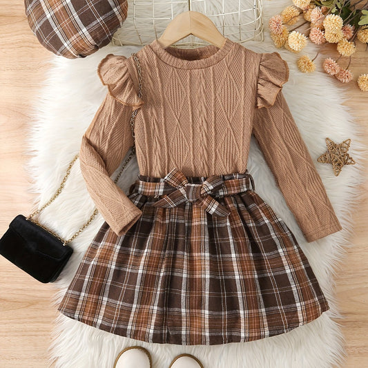 Charming Autumn & Winter Three - Piece Set for Girls - BabyHaven