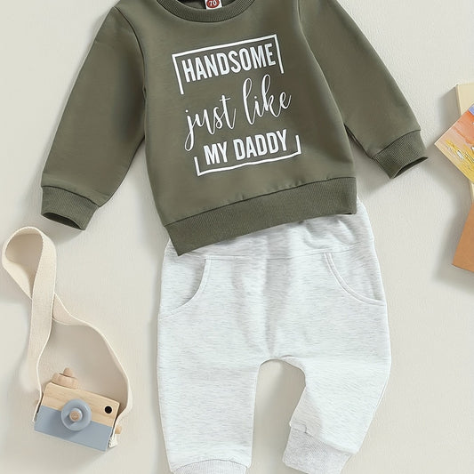Handsome Like Daddy Baby Boy Outdoor Set for Fun Style - BabyHaven