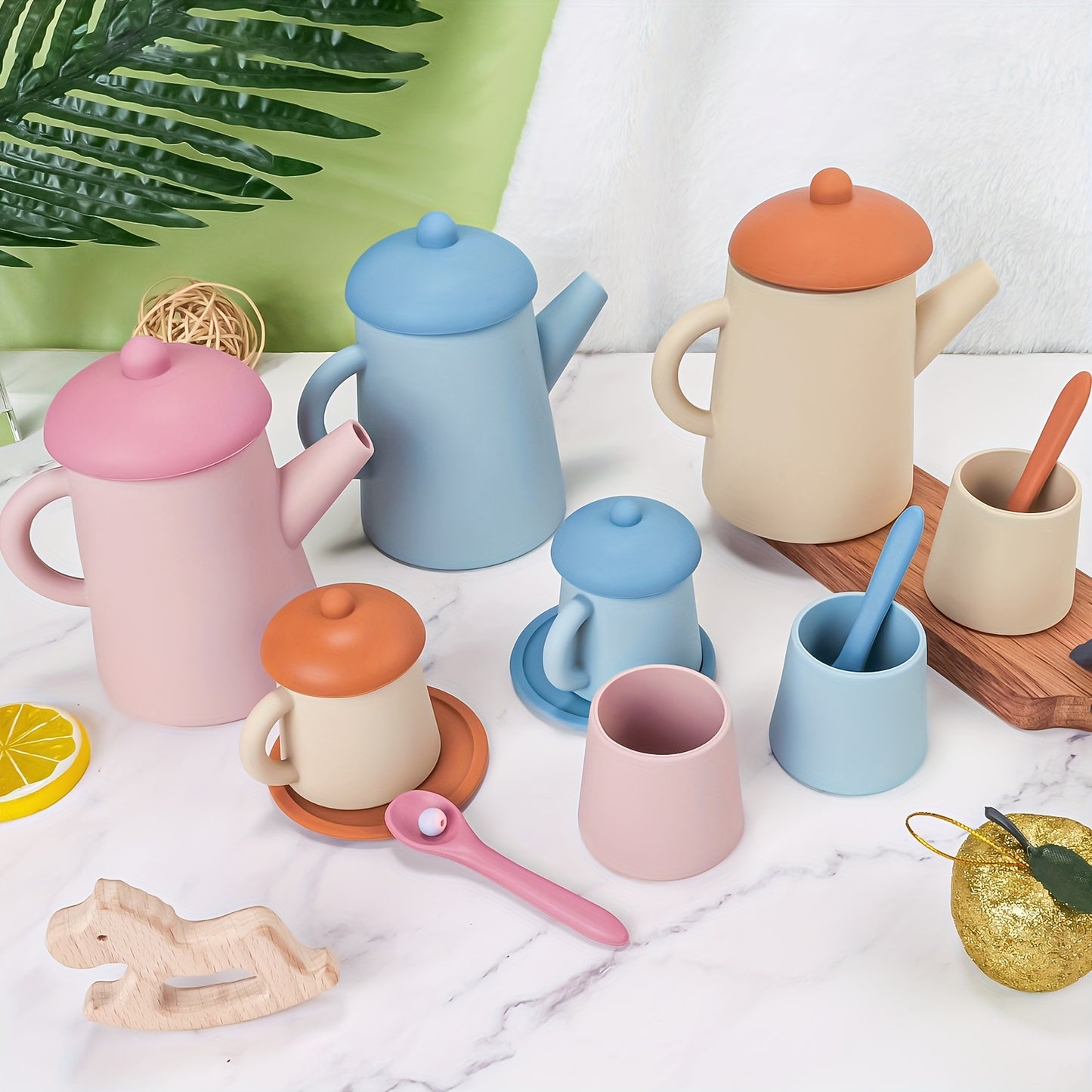 BPA - Free Silicone Kitchen Toys Set for Creative Play - BabyHaven