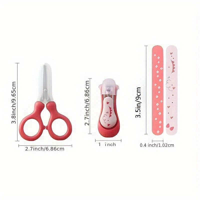 Tiny Nails 4-Piece Baby Nail Set for Safe Grooming