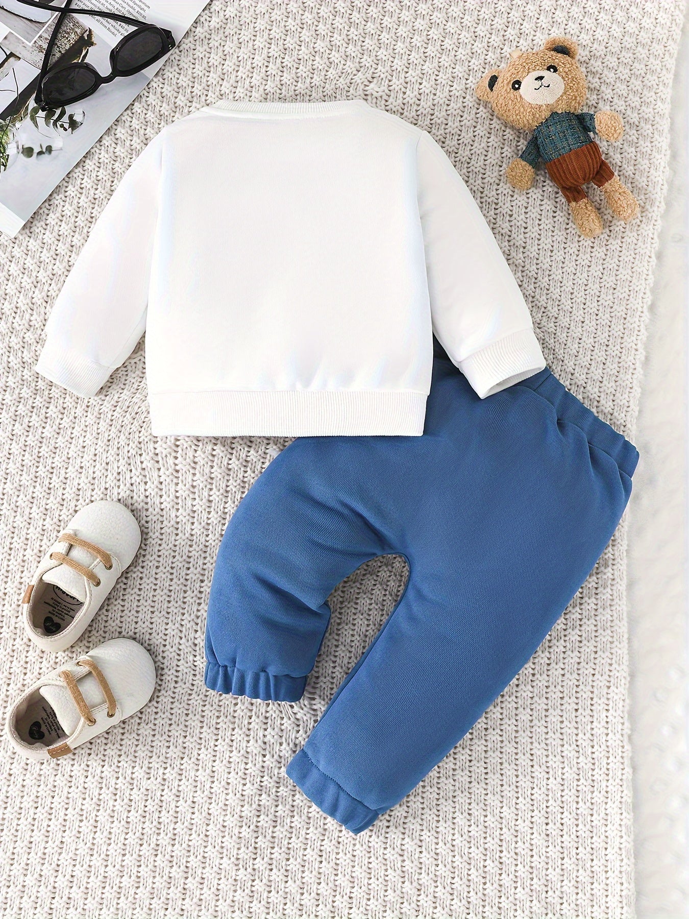 Bear Essentials: Fun 2-Piece Outfit Set For Boys