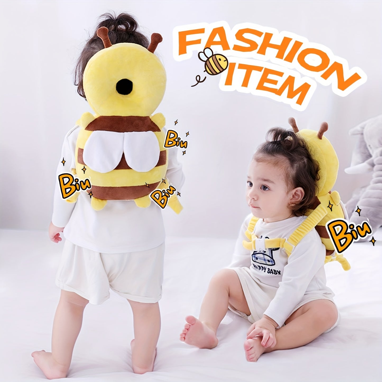 Baby Walker Head Protection Backpack for Safe Adventures - BabyHaven