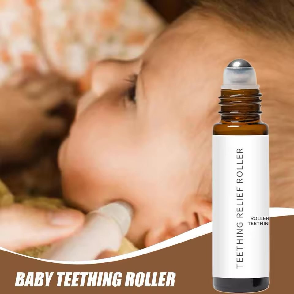Baby Teething Relief Roller – Natural Soothing Comfort - BabyHaven