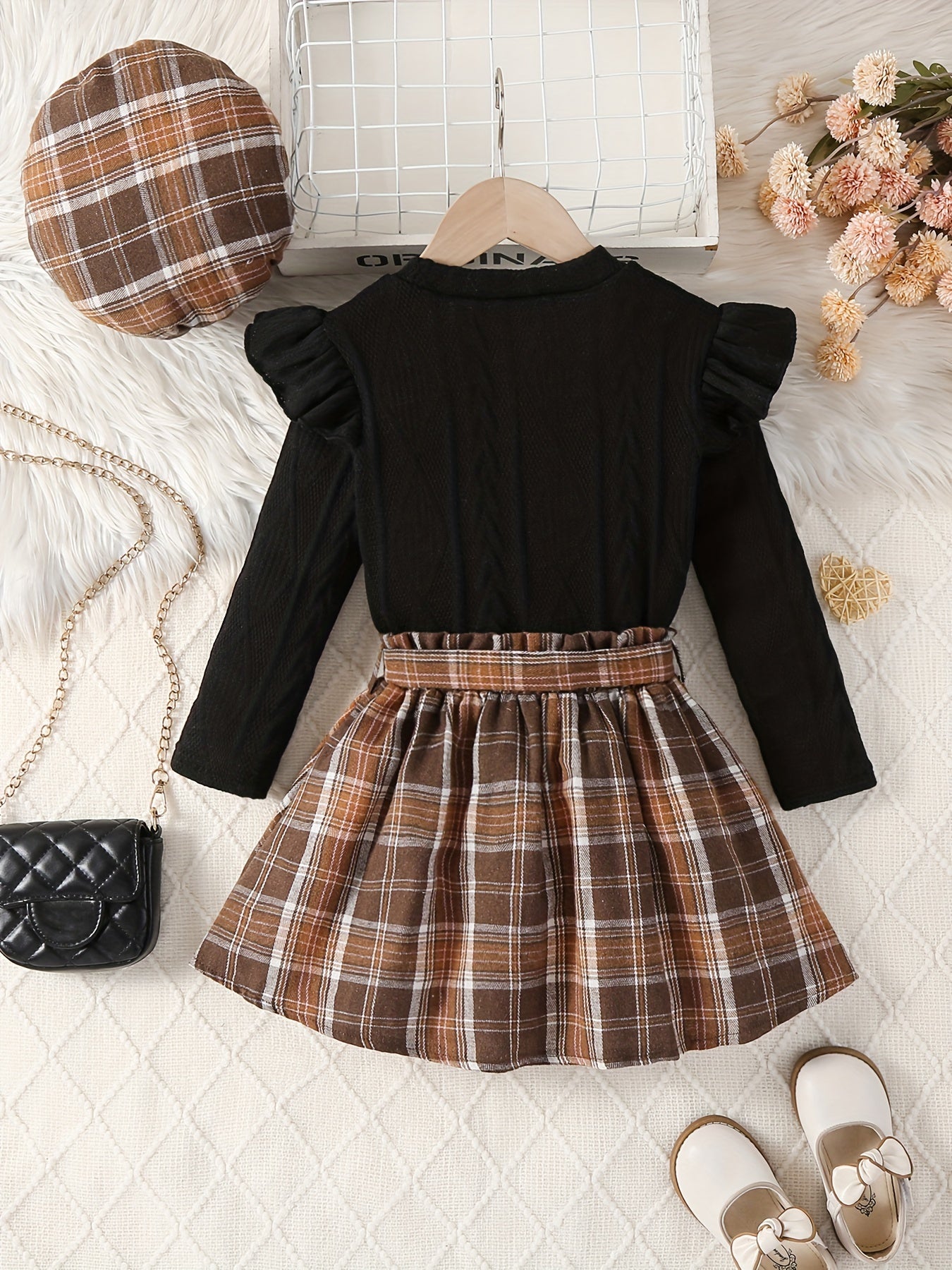 Charming Autumn & Winter Three - Piece Set for Girls - BabyHaven