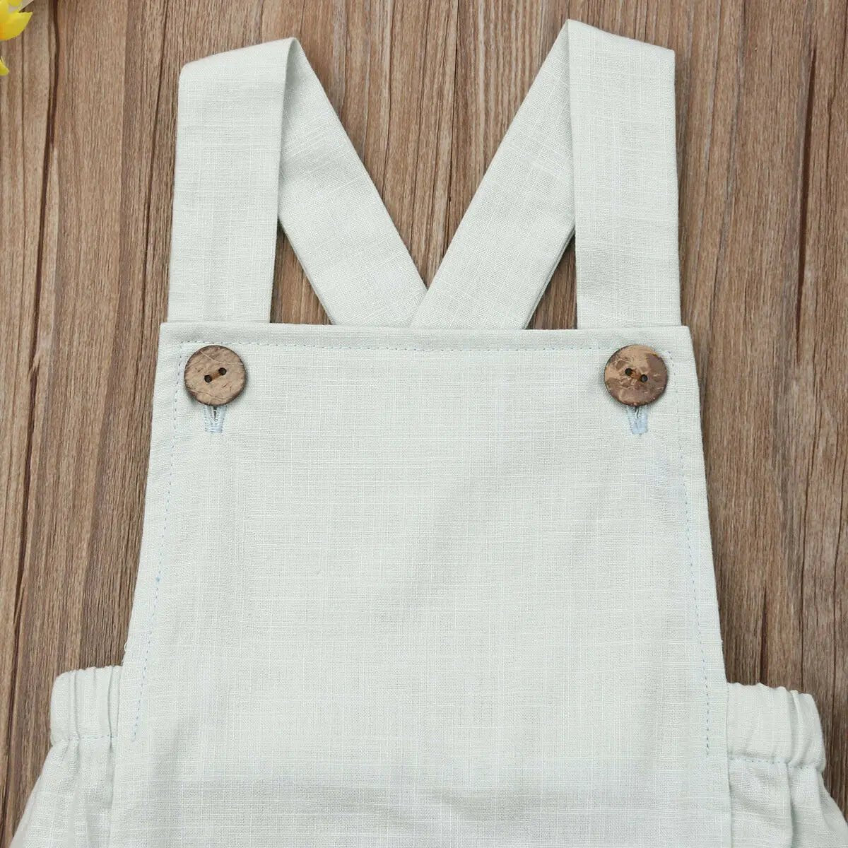 Newborn Infant Baby Boys Girls Bodysuit Stripes Button Jumpsuit - BabyHaven