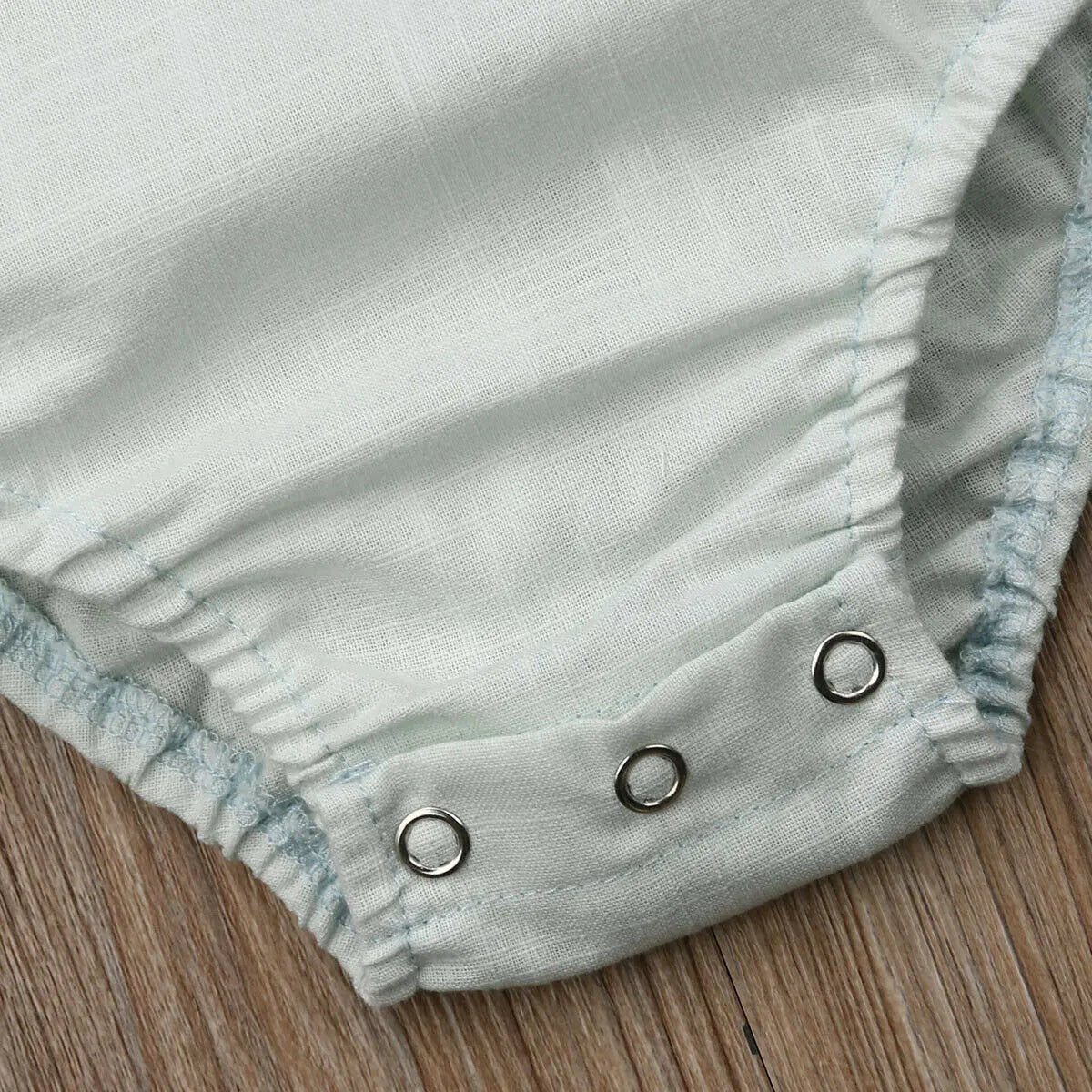 Newborn Infant Baby Boys Girls Bodysuit Stripes Button Jumpsuit - BabyHaven