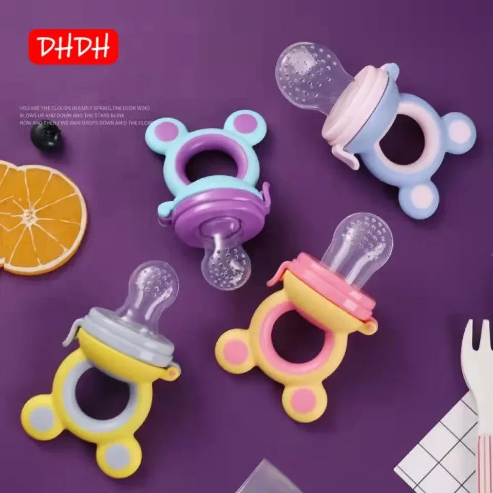 Baby Teether Nipple Fruit Food Feeder For New Born BPA Free - BabyHaven