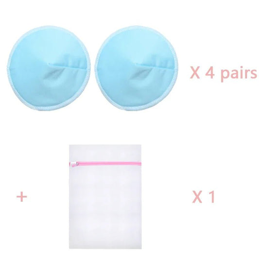 4 Pairs High Quality Reusable Nursing Pads for Women - BabyHaven