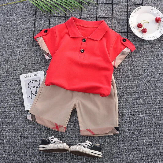 Baby Boys Clothing Sets T-shirt + Shorts Summer Outfits - BabyHaven