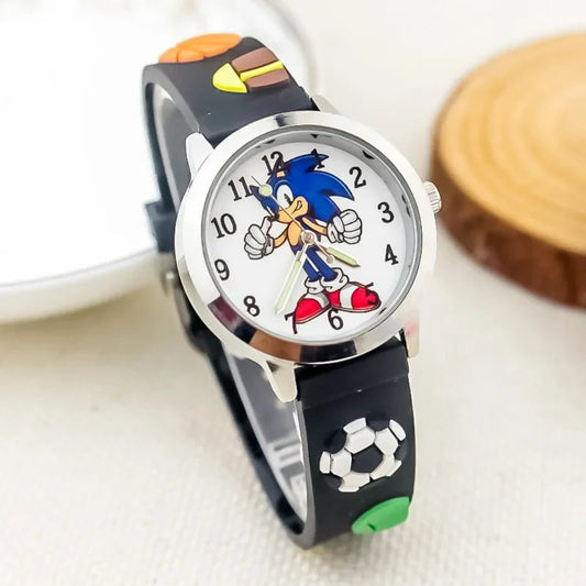 Sonic The Hedgehog Children's Watch Silicone Wtrap Quartz Watch - BabyHaven