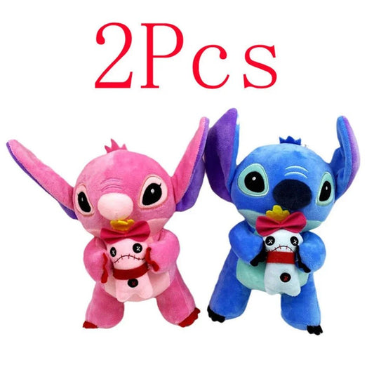 12cm 20cm 25cm Stitch Stuffed Plush Dolls Kawaii Toys - BabyHaven