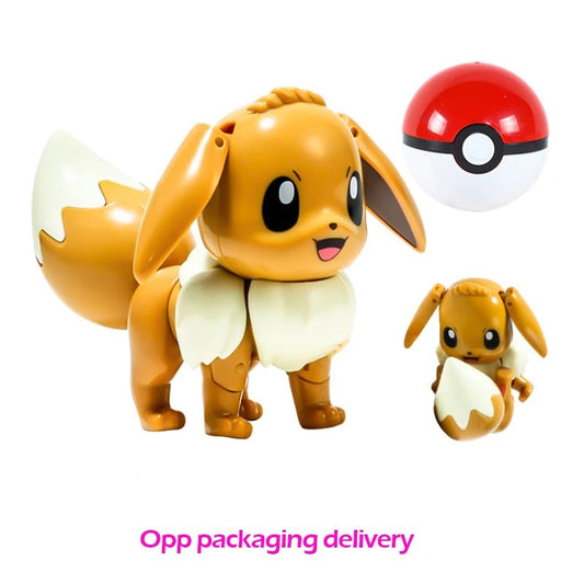 Figure Pokemon Pokeball Transform Pikachu Charizard Toy - BabyHaven
