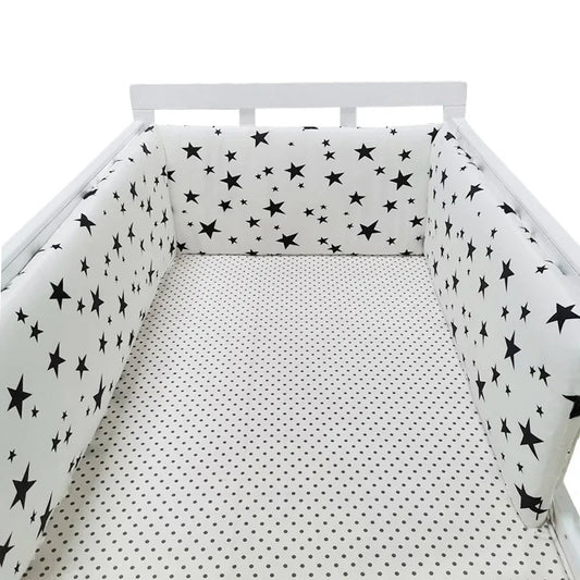 Baby Bumper Chichonera Cot Protector Infant Cotton Braid - BabyHaven