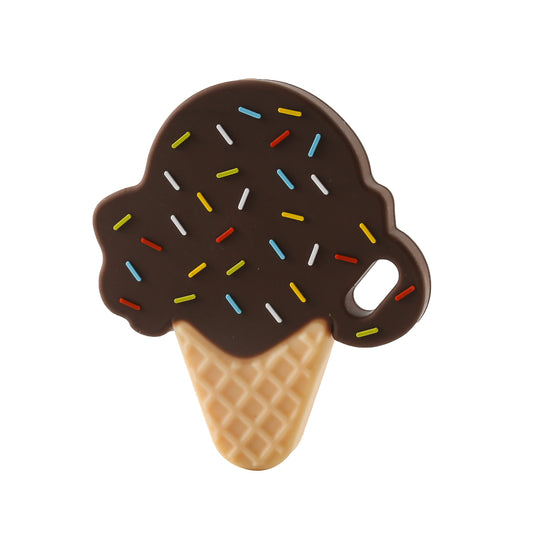 Baby Teether Silicone Teething Toys for Infant Baby Acessories 0 12 Months Baby Silicone Baby Toys Teether Gum Cartoon Rattle - BabyHaven