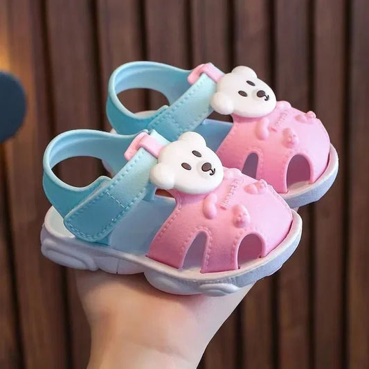 Summer Baby Boys Girls Sandals Cartoon Infant Toddler Shoes Soft Sole Comfortable Beach Footwear 1 - 3 Years - BabyHaven