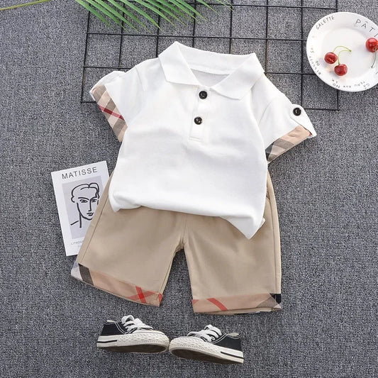 Baby Boys Clothing Sets T-shirt + Shorts Summer Outfits - BabyHaven