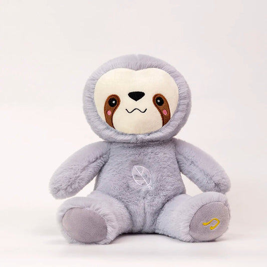 Kawaii Breathing Sloth Plush Toy Baby Sleep Companion Plushie - BabyHaven