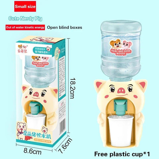 Mini Water Dispenser Cute Baby Toy Drinking Water Cooler - BabyHaven