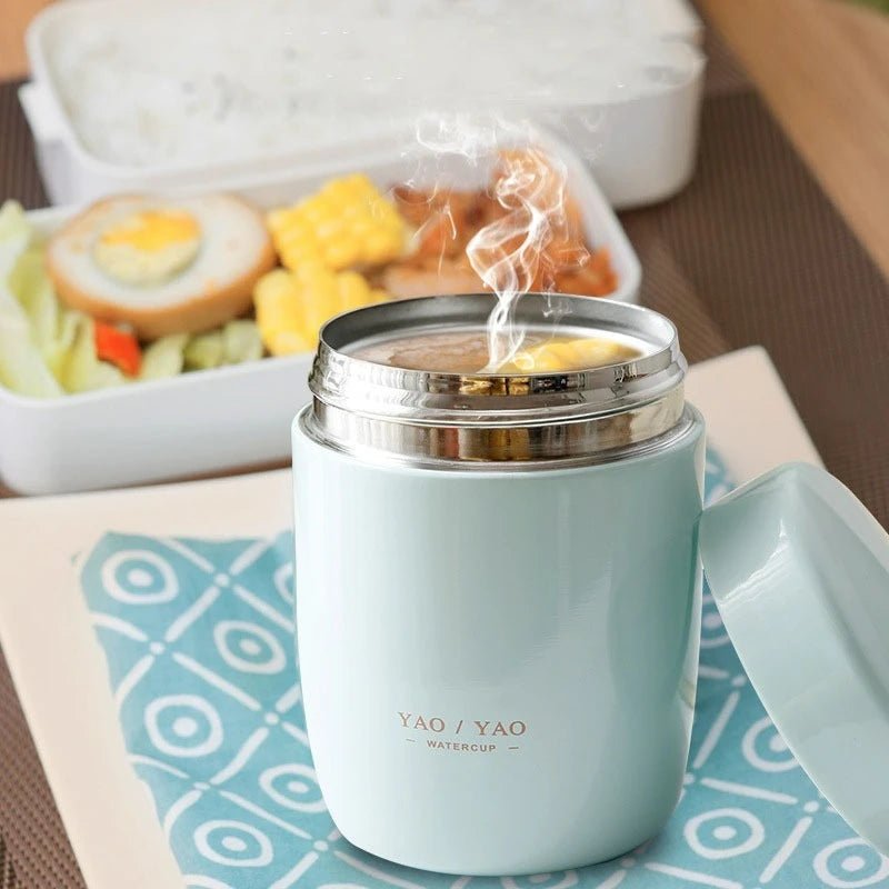 250ML Mini Food Thermos for Kids Portable Stainless Steel - BabyHaven