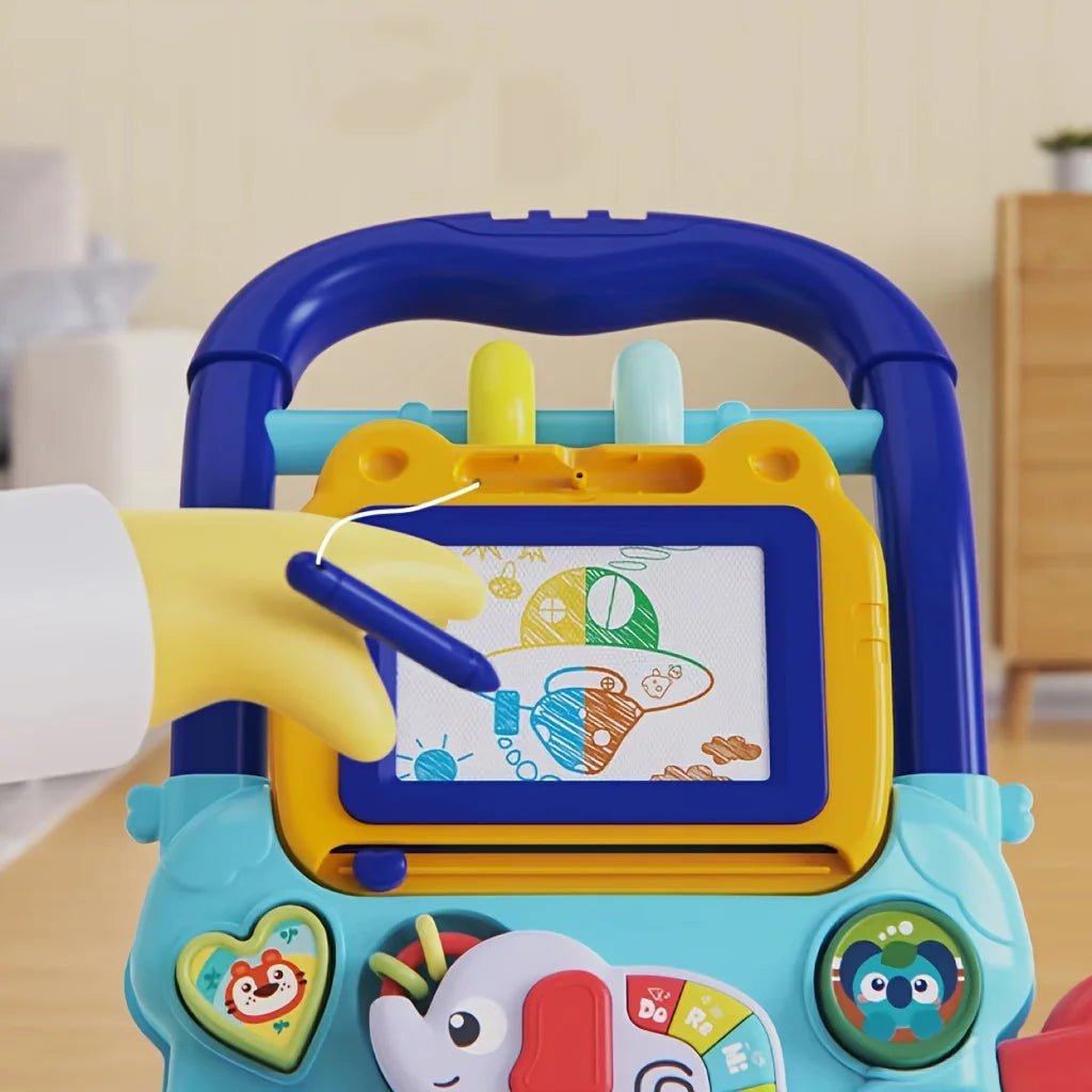 Baby Walker 2 - in - 1 For Interactive Learning And Fun - BabyHaven