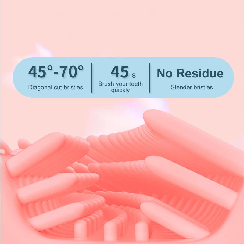 Sonic Electric Toothbrush Kids U - shaped Smart 360 Degrees Ultrasonic - BabyHaven