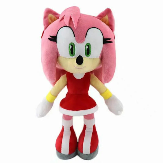 30cm Sonic Peluches Toy Cartoon Hedgehog Amy Rose Doll - BabyHaven