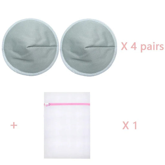4 Pairs High Quality Reusable Nursing Pads for Women - BabyHaven