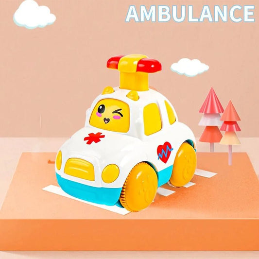 Baby Animal Car Toys Toddler Press and Go Cars for Kids - BabyHaven