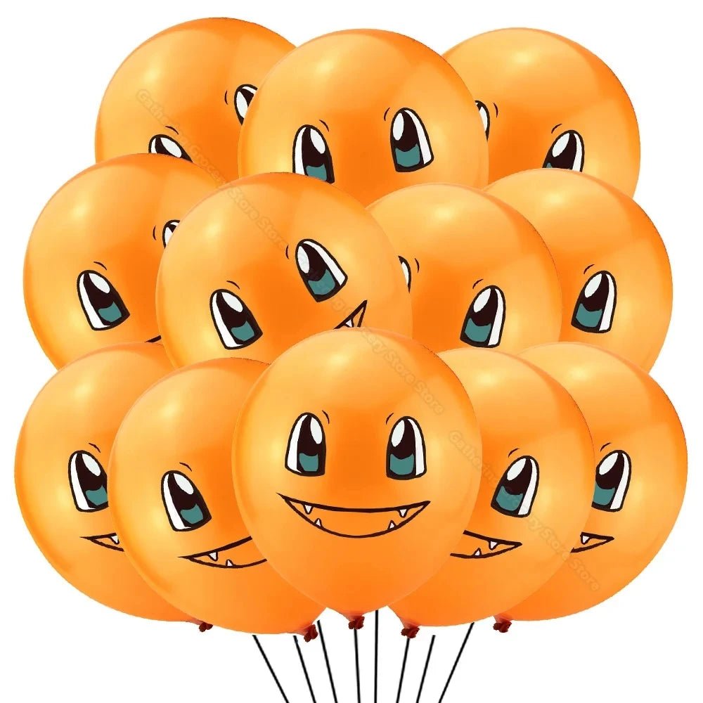 12pcs Pikachu Latex Ballon Birthday Party Supplies Kids Favor - BabyHaven