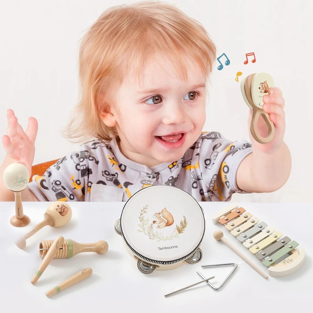 Musical Instruments Montessori Music Baby 0 - 12 Months Toys - BabyHaven