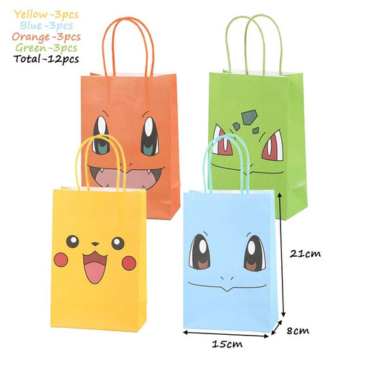 Pokemon Birthday Party Decoration Pikachu Lightning Balloon Set - BabyHaven