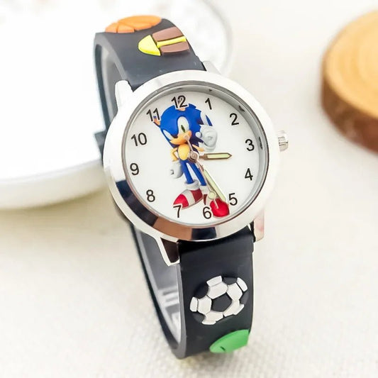 Sonic The Hedgehog Children's Watch Silicone Wtrap Quartz Watch - BabyHaven