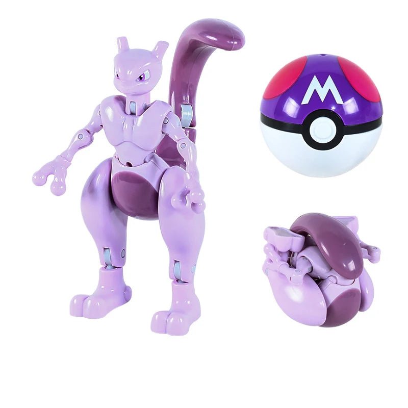 Figure Pokemon Pokeball Transform Pikachu Charizard Toy - BabyHaven