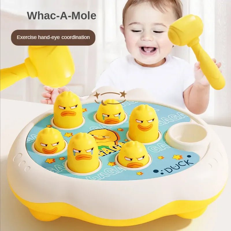 Cartoon Whac - A - Mole Montessori Baby Toy Educational Game - BabyHaven