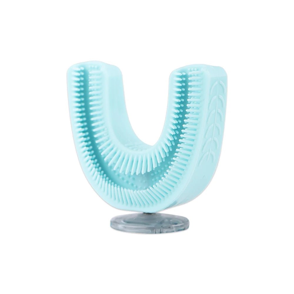 Sonic Electric Toothbrush Kids U - shaped Smart 360 Degrees Ultrasonic - BabyHaven