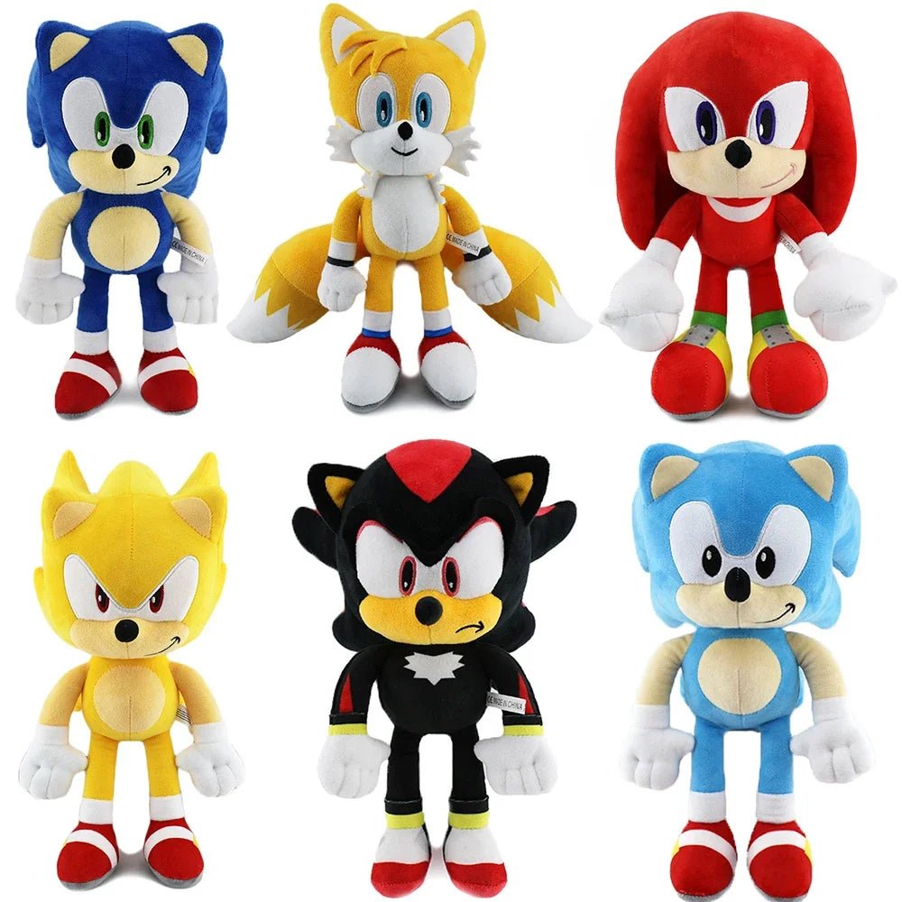 30cm Sonic Peluches Toy Cartoon Hedgehog Amy Rose Doll - BabyHaven
