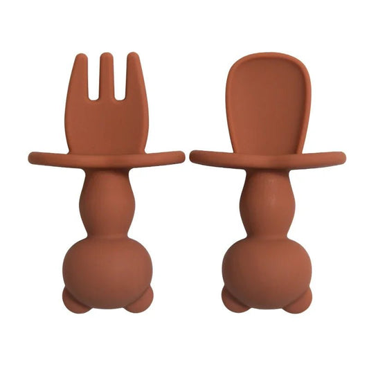 Food Grade Infant Soft Silicone Feeding Tableware Set for Kids - BabyHaven