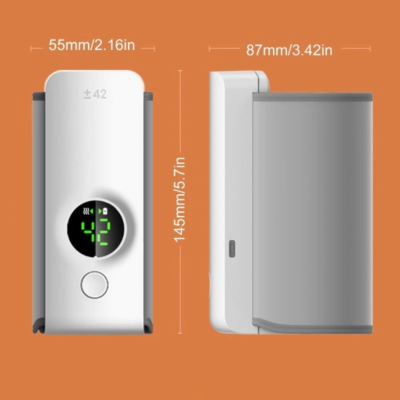 Small Cordless Baby Milk Warmer Easy Carry Designs Milk Bottle Warmer Convenient Bottle Warmer for Travel & Outdoor - BabyHaven