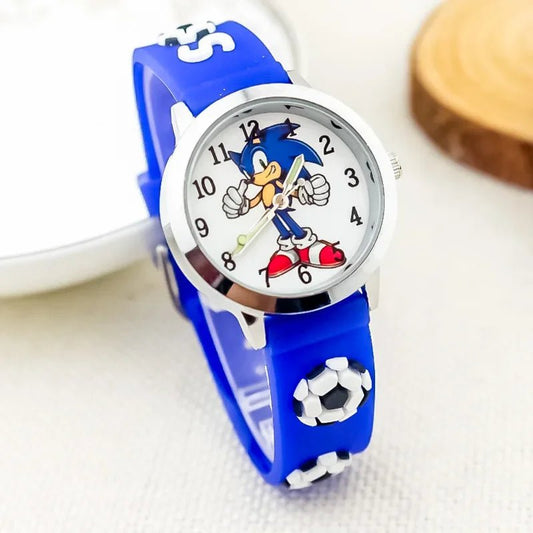 Sonic The Hedgehog Children's Watch Silicone Wtrap Quartz Watch - BabyHaven