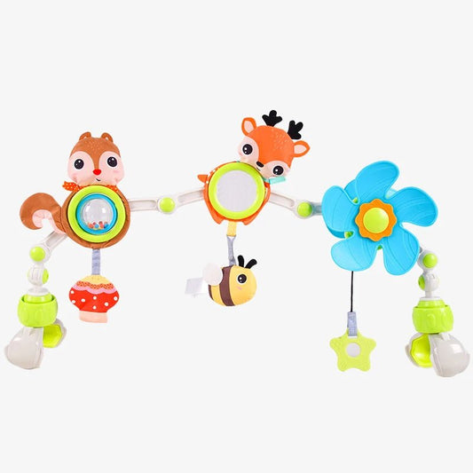 Baby Stroller Toy For Bed Mobile Infant Crib Rattles Newborn Baby Bed Hanging Rattle Baby Car Educational Baby Toys 0 12 Months - BabyHaven