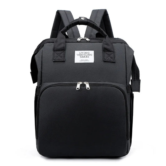 New Folding Mommy Bag Lightweight Portable Crib Bed Backpack - BabyHaven